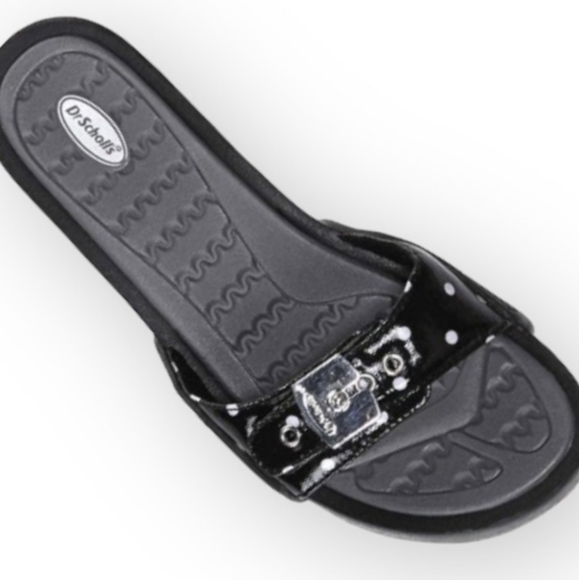 Dr. Scholl's Rock On Open Toe Adjustable Slide Sandal, like new - Picture 14 of 14